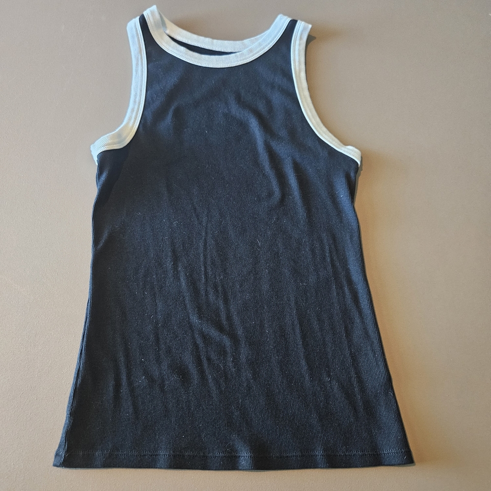 Black and White Tank Top